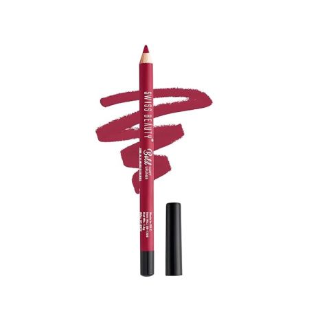 Swiss Beauty Bold Matt Lip Liner | Long-lasting |Matte Finish | Non-drying | Shade-15, 1.6gm