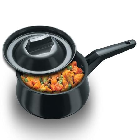 Futura Hard Anodised Handi (Saucepan) 2 L, 18 cm, 4.06 mm with Single Handle