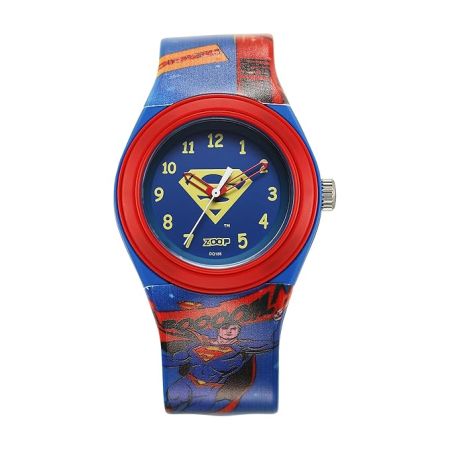 Zoop by Titan Justice League Quartz Analog Blue Dial Polyurethane Strap Watch for Kids-C4048PP56