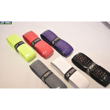 YONEX Polyurethane Aerocush 9900 Badminton Grip Pack of 4 (Assorted Colour)