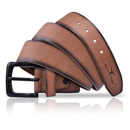 URBAN FOREST Ben Burnish Leather Belts for Men
