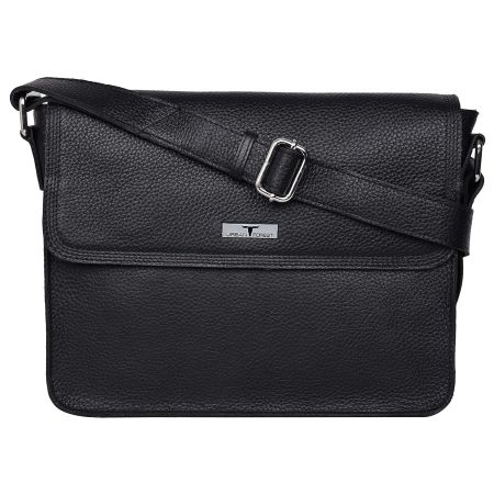 URBAN FOREST Cody Leather Messenger Bag for Men