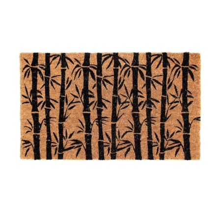 Onlymat Printed Door Mat (Brown Black, Coir PVC, 75 X 1.5 X 45 cm)