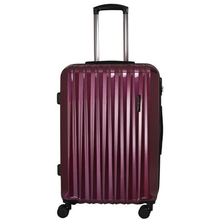 URBAN FOREST Orion Pink ABS with Polycarbonate Hard-Sided 78cm Check-in Trolley Luggage