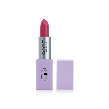 Plum Velvet Haze Matte Lipstick with SPF 30 | Powder Matte Finish | Highly Pigmented | With Ceramides | 05 Cheeky Cherry
