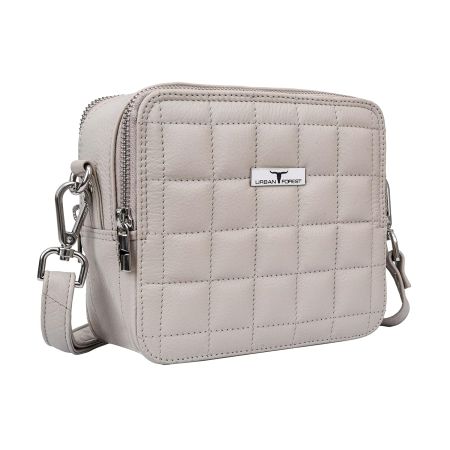 URBAN FOREST Ellie Quilted Leather Sling Bag for Women