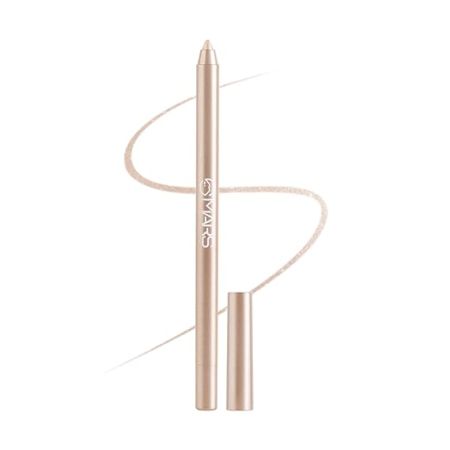 MARS Won't Smudge Won't Budge Smooth Glide Kajal Pencil | Long Stay & Waterproof (1.4G) (01-Golden Hour Matte)