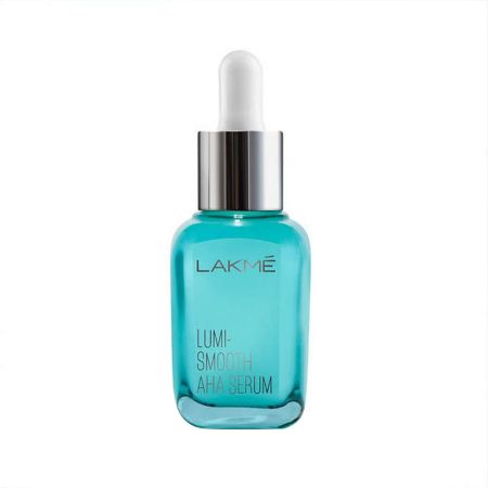 Lakme 8% AHA-BHA-PHA+ Complex Lumi Smooth Serum for Luminous Skin & Improved, Smooth Skin Texture, 30ml