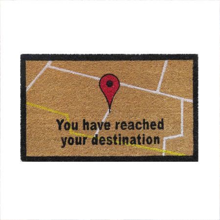 Mats Matter Abstract Mat (Multicolour, Coir, Polyvinyl Chloride)