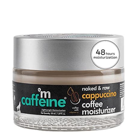 mcaffeine Light Moisturizer For Face With Vitamin E,Almond Milk&Caffeine|Face Moisturizer For Skin Repair&Day-Night Moisturization|Suitable For All Skin Types|Suitable For Women&Men - 50Ml