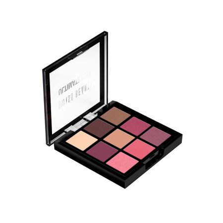 Swiss Beauty Ultimate 9 Pigmented Colors Eyeshadow Palette Long Wearing And Easily Blendable Eye Makeup Palette Matte, Shimmery And Metallic Finish - Multicolor-04, 6G