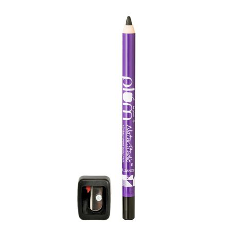 Plum Naturstudio All-Day-Wear Kajal| Water & Smudge-Proof|24 Hr long Stay|Intense Matte Black|Gel finish, 2-In-1 Kajal, Eye Liner|Suitable For Sensitive Eyes & Contact Lenses|With Sharpener|1.2 Gm