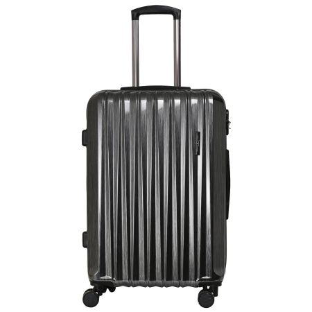 URBAN FOREST Orion Grey ABS with Polycarbonate Hard-Sided 67cm Check-in Trolley Luggage