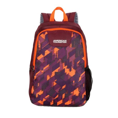 American Tourister WAVE 24 Ltrs Medium Polyester Casual Backpack (Red)
