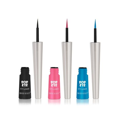 Swiss Beauty Eye Popping Eyeliner - Set of 3