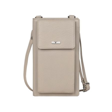 URBAN FOREST Ruby Beige Leather Sling Wallet for Women