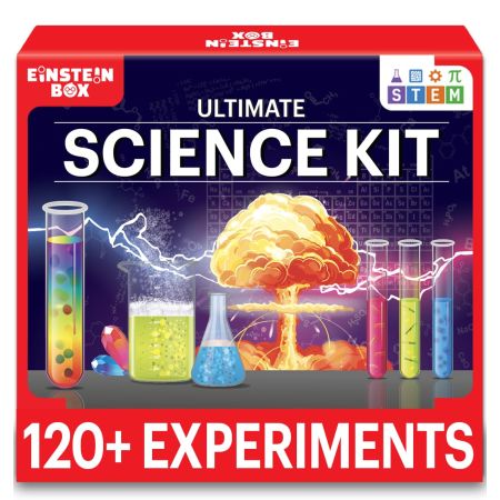 Einstein Box Ultimate Science Kit for Boys and Girls Ages 8-12-14| Birthday Gifts Ideas for Kids| STEM Learning Toys for 8,9,10,11,12,13,14 Year Olds|