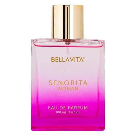 Bella Vita Luxury Senorita Woman Eau De Parfum Perfume with Yuzu, Lotus, Magnolia, Musk|Premium, Long Lasting Floral, Fruity Fragrance for Women 100ML