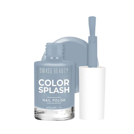 Swiss Beauty Color Splash Nail Polish with Glossy Gel Finish | Non-Chipping, Quick drying, Long-Lasting Nail paint | Shade- 37, 15ml