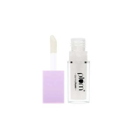 Plum Keep It Glossy Serum Lip Gloss With Hyaluronic Acid | Luminous Finish | Highly Pigmented | Instant Hydration | 100% Vegan & Cruelty Free | 01 Sugar Glaze Visit the Plum Store