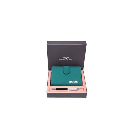 URBAN FOREST Tammy Ladies Leather Wallet Combo