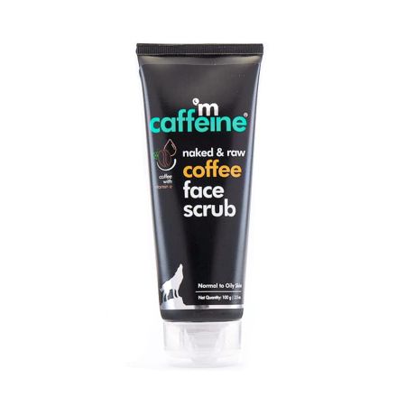 mCaffeine Coffee Tan Removal Face Scrub (100gm) | Exfoliate Scrub | Blackhead Remover, Whitehead Remover, Dead Skin Remover, Detan Pack | Caffeine & Walnut Scrub for Face | Face Scrub For Women & Men