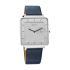 Titan Edge Quad Quartz Analog Blue Dial with Grey Stainless Steel Strap Watch for Men-10017QM01/NT10017QM01