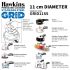 Hawkins 11 cm Pressure Cooker Stainless Steel Grid for Steaming Food and Container Cooking, Silver (GRID11SS)
