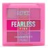 RENEE Fearless Eyeshadow Palette - Pink 12gm, Shimmery and Matte Vibrant Shades, Travel Friendly, Long Lasting, Non Creasing, Easy-to-blend & Build Up for Eye-catching Look of Glamorous Smoky Eye