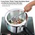 Hawkins 1.5 Litre Triply Stainless Steel Pressure Cooker, Inner Lid Induction Cooker, Silver (HSST15)