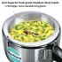 Hawkins 1.5 Litre Triply Stainless Steel Pressure Cooker, Inner Lid Induction Cooker, Silver (HSST15)