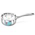 Hawkins Pro 1.5 Litre Sauce Pan, Tri-Ply Stainless Steel Tea Pan/Milk Pan with Stainless Steel Lid, Silver (PSSP15S)
