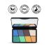 RENEE Eyeshadow Palette, Long Lasting, High Pigmented Multicolor Eye Makeup with Mattes & Shimmers, Party Hour 16gm