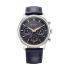 Titan Regalia Opulent Quartz Analog with Day and Date Blue Dial Blue Leather Strap Watch for Men-1805SL13