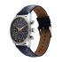Titan Regalia Opulent Quartz Analog with Day and Date Blue Dial Blue Leather Strap Watch for Men-1805SL13