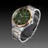 Titan Regalia Opulent Quartz Analog with Date Green Dial with Two Toned Stainless Steel Strap Watch for Men-1829KM06