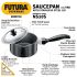 Futura Hard Anodised Saucepan 1.5L, 16 cm, 3.25 mm with SS Lid