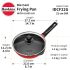 Hawkins 22 cm Frying Pan, Die Cast Non Stick Fry Pan, Ceramic Coated Pan, Induction Frying Pan, Small Frying Pan, Red (IDCF22)