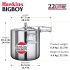 Hawkins Bigboy Aluminum Pressure Cooker, 22 Litres