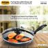 Hawkins Futura 24 cm Frying Pan, Nonstick Fry Pan with Glass Lid, Induction Non Stick Pan, Black (INF24G)
