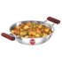 Hawkins 2.5 Litre Deep Fry Pan, Triply Stainless Steel Kadai, Flat Bottom Induction Kadhai, Silver (SSD25)