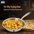 KENT Triply Frying Pan 26 CM with SS Lid 2.3 L | Cool-Touch Diecast Handle | Induction Friendly | Dishwasher Safe (Stainless Steel;Aluminium)