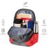 American Tourister Bounce 28 Ltrs Medium Size Polyester Printed Causal Standard Backpack - Red