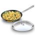 Hawkins Futura 29 cm Frying Pan, Hard Anodised Fry Pan with Stainless Steel Handle and Stainless Steel Lid, Big Frying Pan, Black (AF29S)