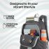American Tourister WAVE 24 Ltrs Medium Polyester Casual Backpack