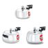 Hawkins Aluminium Pressure Cooker, 2L, 3L and 5L, Silver Combo