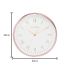 Titan Plastic Classic Rose Gold Analog Wall Clock with Silent Sweep Technology, 30.0 X30.0 Cm (Medium)