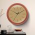 Titan Classic Brown Colour Wall Clock with Silent Sweep 34 x 34 cm (Medium)