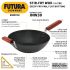 Futura Stir-Fry Wok 3 Litre with Induction Base Without lid