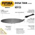 Hawkins Futura Nonstick Dosa Tava, Diameter 28 cm, Thickness 4.88 mm, Black (NDT28)